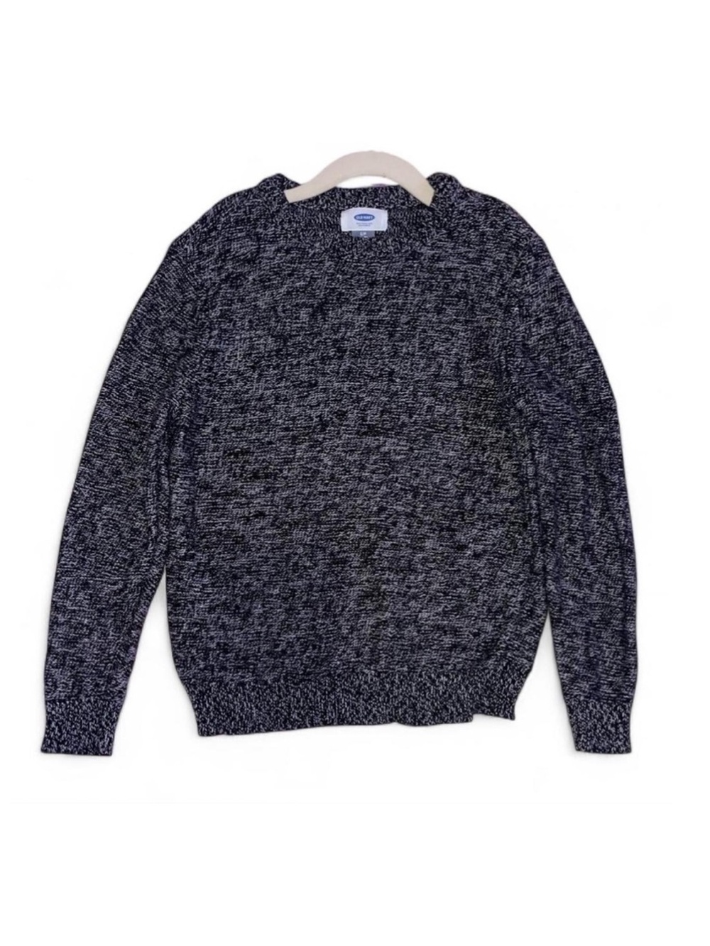 Old Navy boys Black and White Knit Pullover size small 6-7 fall winter sweater